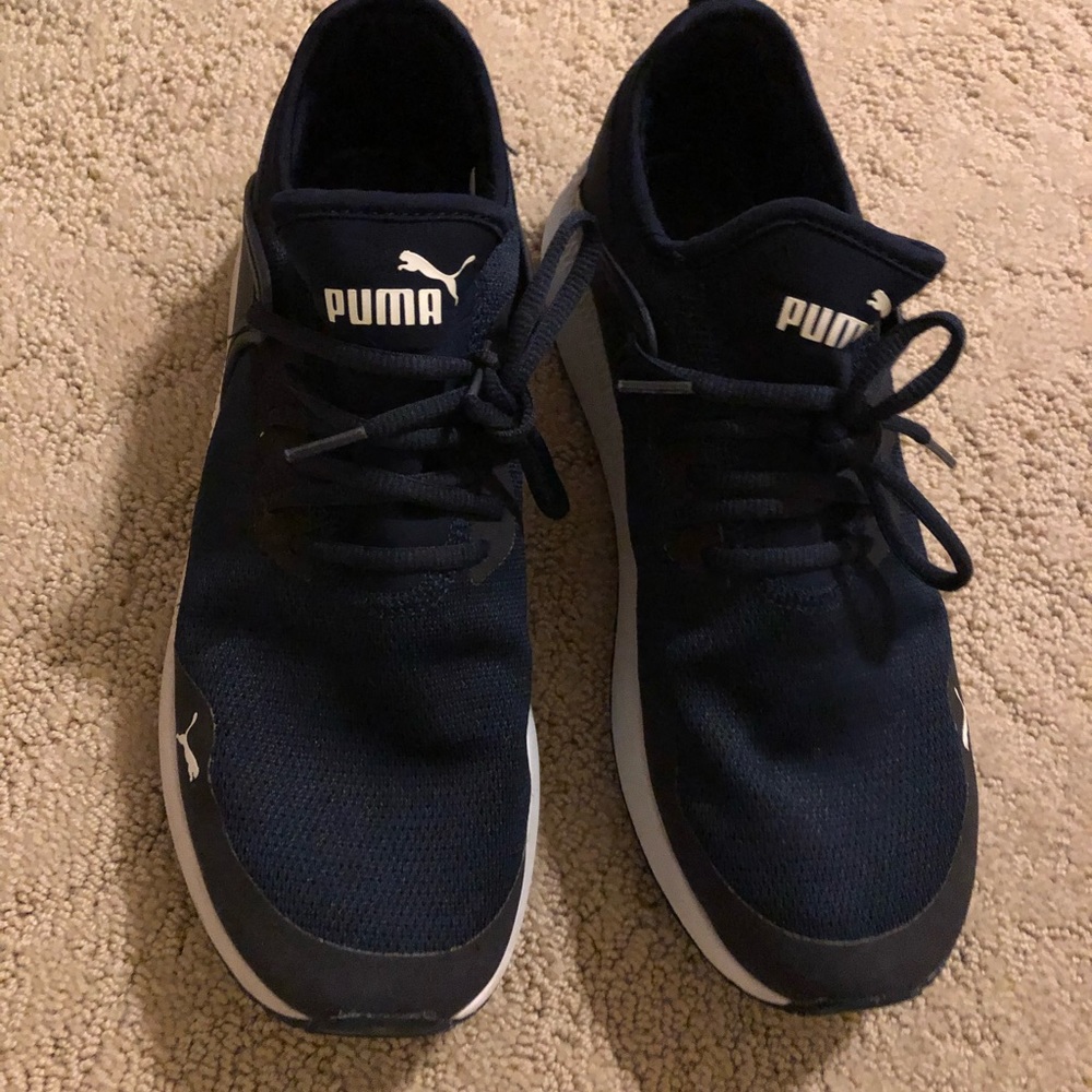 Navy Blue Men Puma sneakers